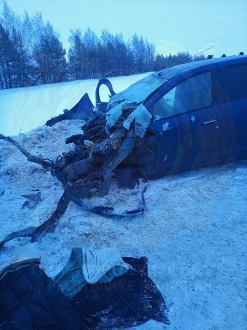 Водитель Renault и грузовик столкнулись в ДТП с летальным исходом