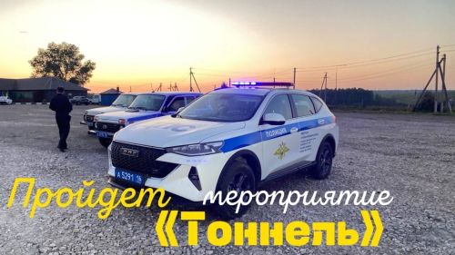 В Рыбно-Слободском районе пройдёт профилактическое мероприятие «Тоннель»