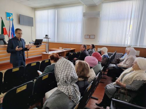 Совместная работа ТОС и Совета ветеранов по поддержке пожилых людей