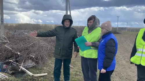 В Рыбно-Слободском районе обнаружена несанкционированная свалка