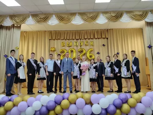 Торжественный «Последний звонок» в Рыбно-Слободской школе №2