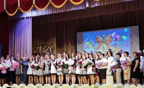 Торжественный «Последний звонок» в Рыбно-Слободской школе №2