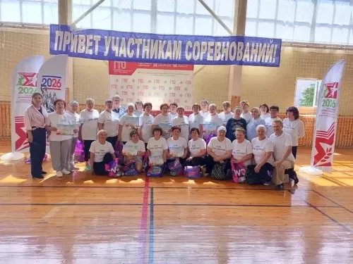 В Рыбно-Слободском районе прошёл муниципальный этап Спартакиады пенсионеров «Третий возраст»