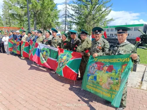 В Рыбной Слободе почтили память пограничников