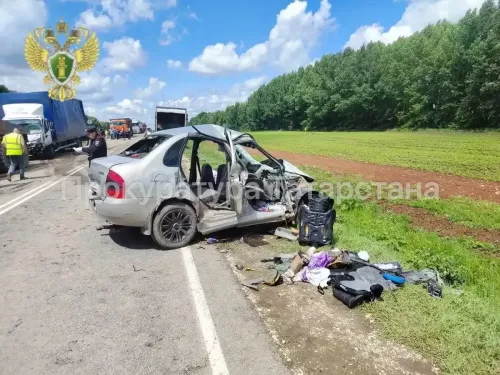 Трагическое ДТП: погибли водитель и пассажиры «Лады Калины»