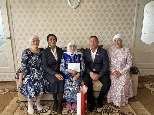 Труженица тыла из Нижнего Тимерлика отметила 96-летие