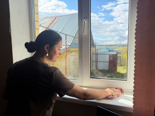 Осенняя неделя добра в районе помогла пенсионерам