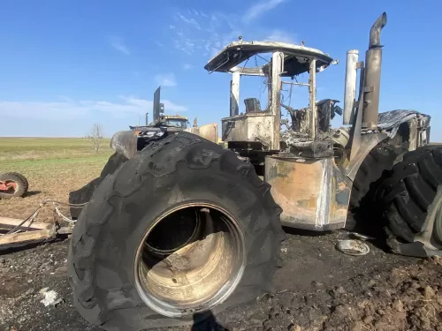 В Рыбно - Слободском районе зарегистрированы два пожара