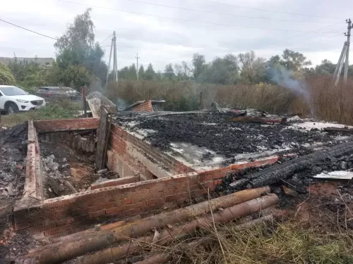 В Рыбно - Слободском районе зарегистрированы два пожара