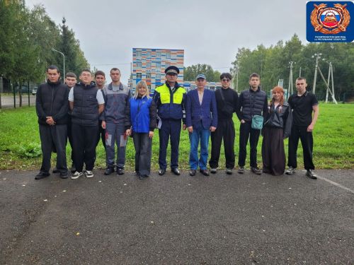 В техникуме Рыбно-Слободского района провели конкурс по ПДД