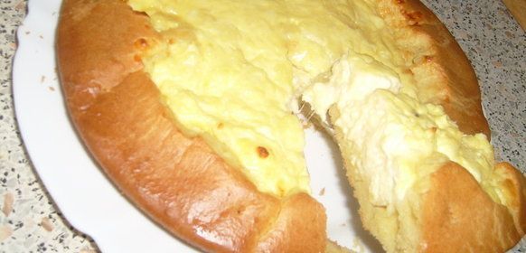 Сырно-творожный пирог