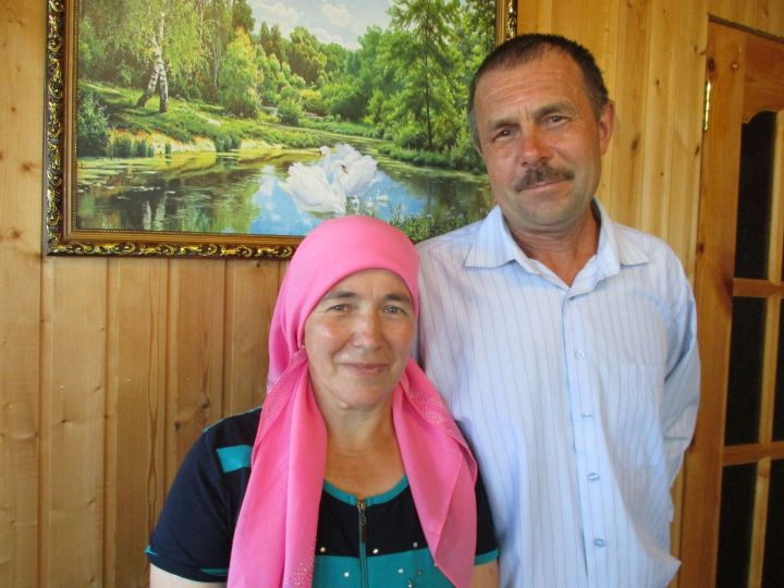 Семья Газизовых  из села Верхний Тимерлек Рыбно-Слободского района являются примером