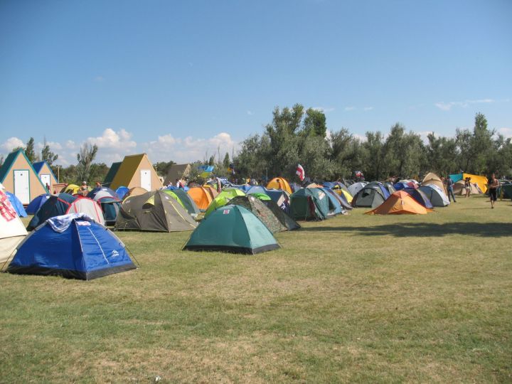 63 ребенка из школ Рыбно - Слободского района отдыхают в палаточном лагере