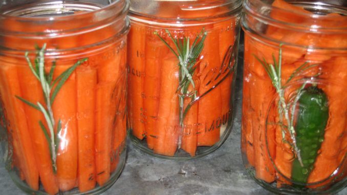 Маринованная морковь (Рецепт)