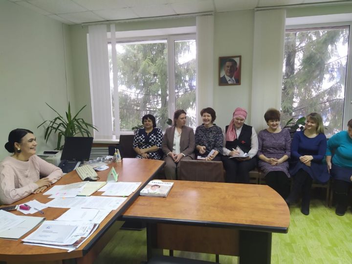Прошло  заседание  Рыбно-Слободского местного отделения региональной  общественной организации  "Женщины Татарстана"