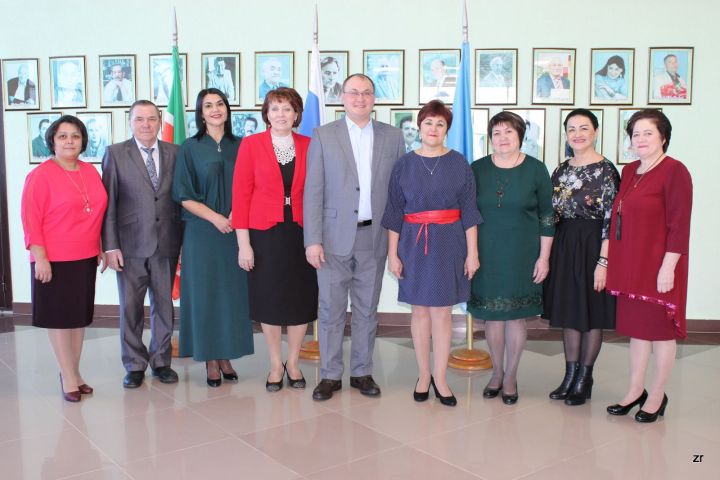 Делегация из Рыбно-Слободского района  участвовала на торжественной встрече с Президентом РТ&nbsp; Р.Н. Миннихановым