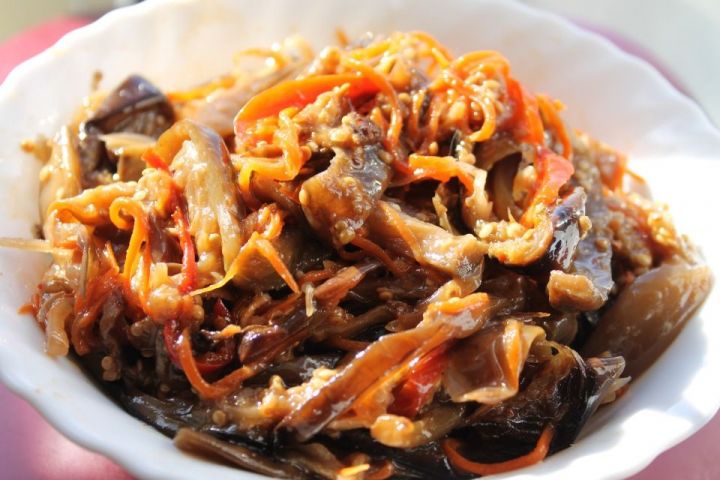 Баклажаны по-корейски ( Рецепт)