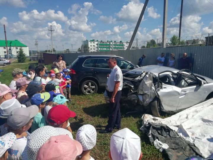 Рыбнослободским школьникам рассказали о последствиях ДТП 