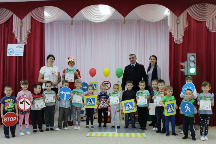 В детском саду «Йолдыз»  прошло мероприятие по ПДД