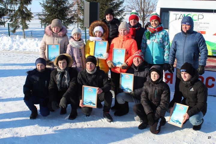 В Рыбно-Слободском районе в соревнованиях по лыжной гонке участвовали 826 человек