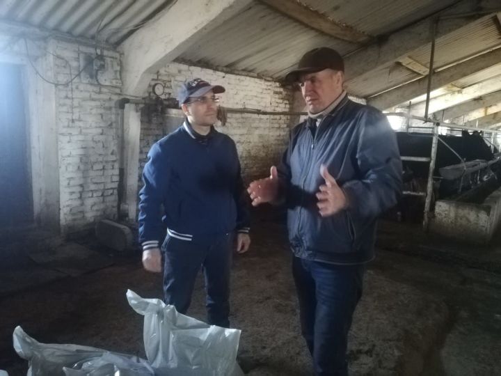 Глава района Ильдар Тазутдинов посетил крестьянско-фермерское хозяйство «З. Закиров»&nbsp;