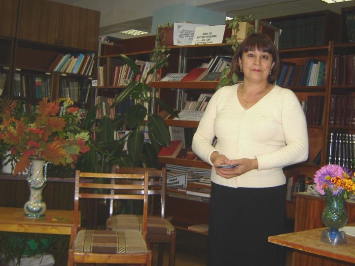 На кафедре татарской литературы Центральной районной библиотеки