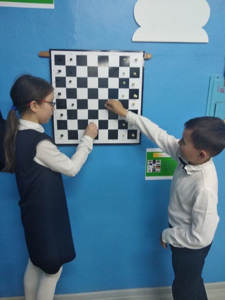 В школах Рыбно - Слободского района открываются шахматные зоны