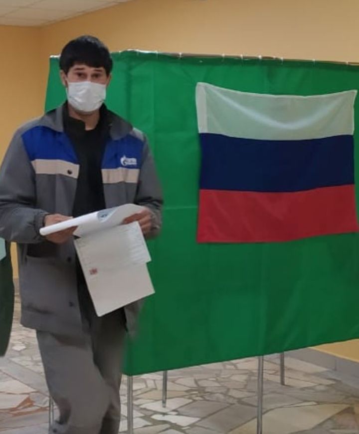 На избирательном участке 2418 Рыбно-Слободского района выборы проходят с активностью избирателей