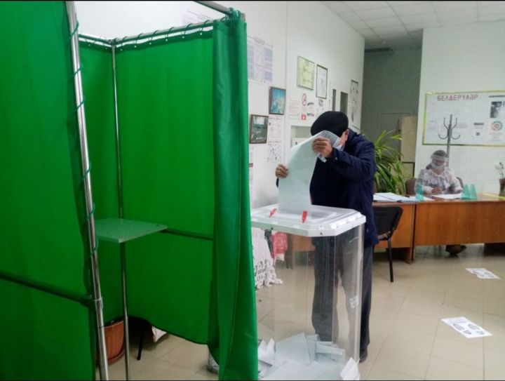 В селе Большой Салтан проголосовали около 50 процентов избирателей