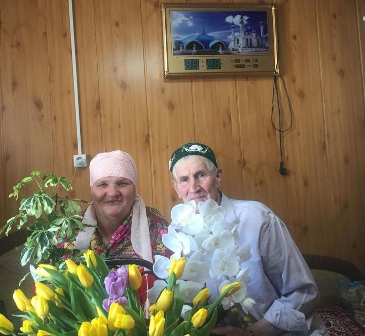 Семейная пара из Рыбно-Слободского района отметила 50-летний юбилей