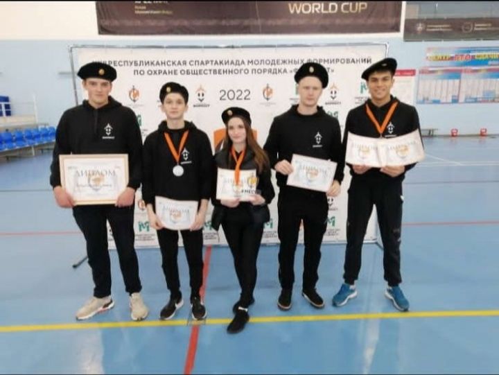 Студенты из Рыбно-Слободского района стали призёрами молодежной Республиканской Спартакиады