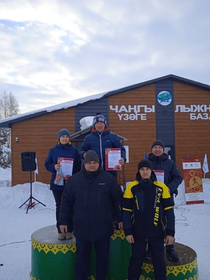 Спортсмены из Рыбно-Слободского района приняли участие во Всероссийской лыжной гонке