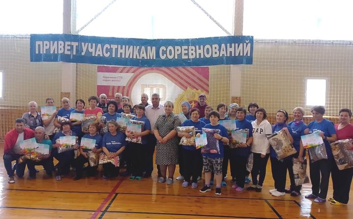 В Рыбно-Слободском районе прошёл районный этап Спартакиады пенсионеров