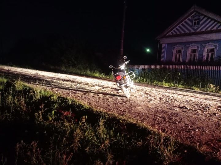 В селе Малый Ошняк мотоциклист попал в ДТП