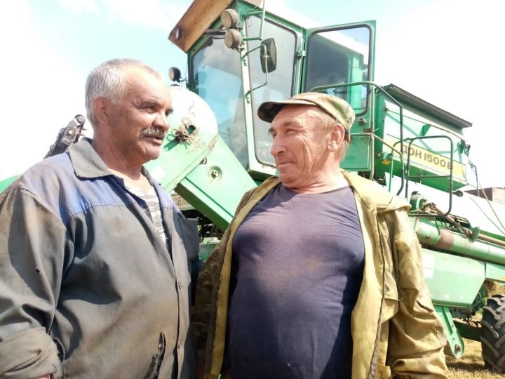 В Рыбно - Слободском районе продолжается  уборка урожая