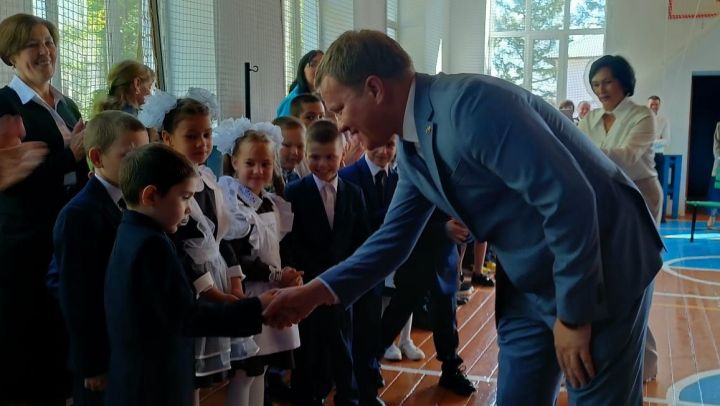 В одной из школ Рыбно-Слободского района открылись новые учебные кабинеты