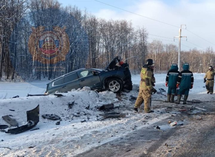 Водитель Hyundai погиб в результате ДТП в Альметьевском районе.