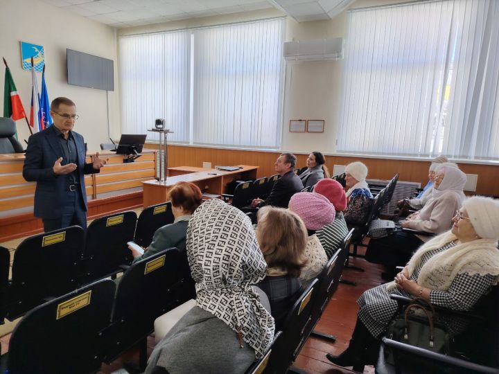Совместная работа ТОС и Совета ветеранов по поддержке пожилых людей