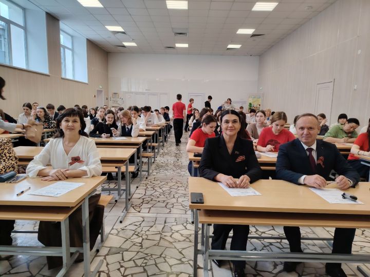 Международная акция «Диктант Победы» в Рыбно-Слободской гимназии
