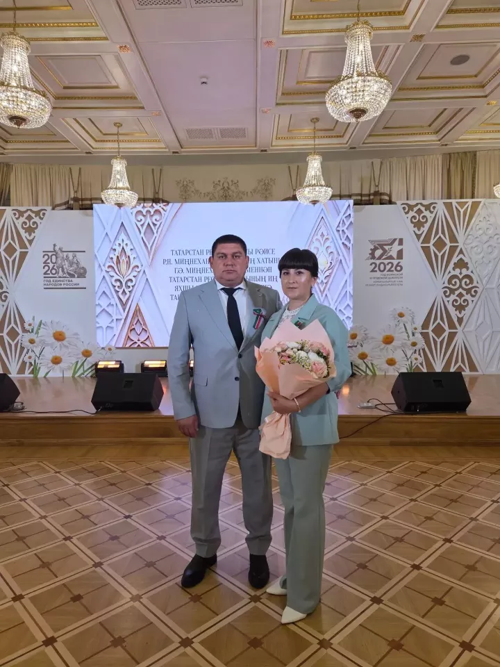 Семья из Рыбно-Слободского района приняла участие в торжественном приеме в Казанском Кремле
