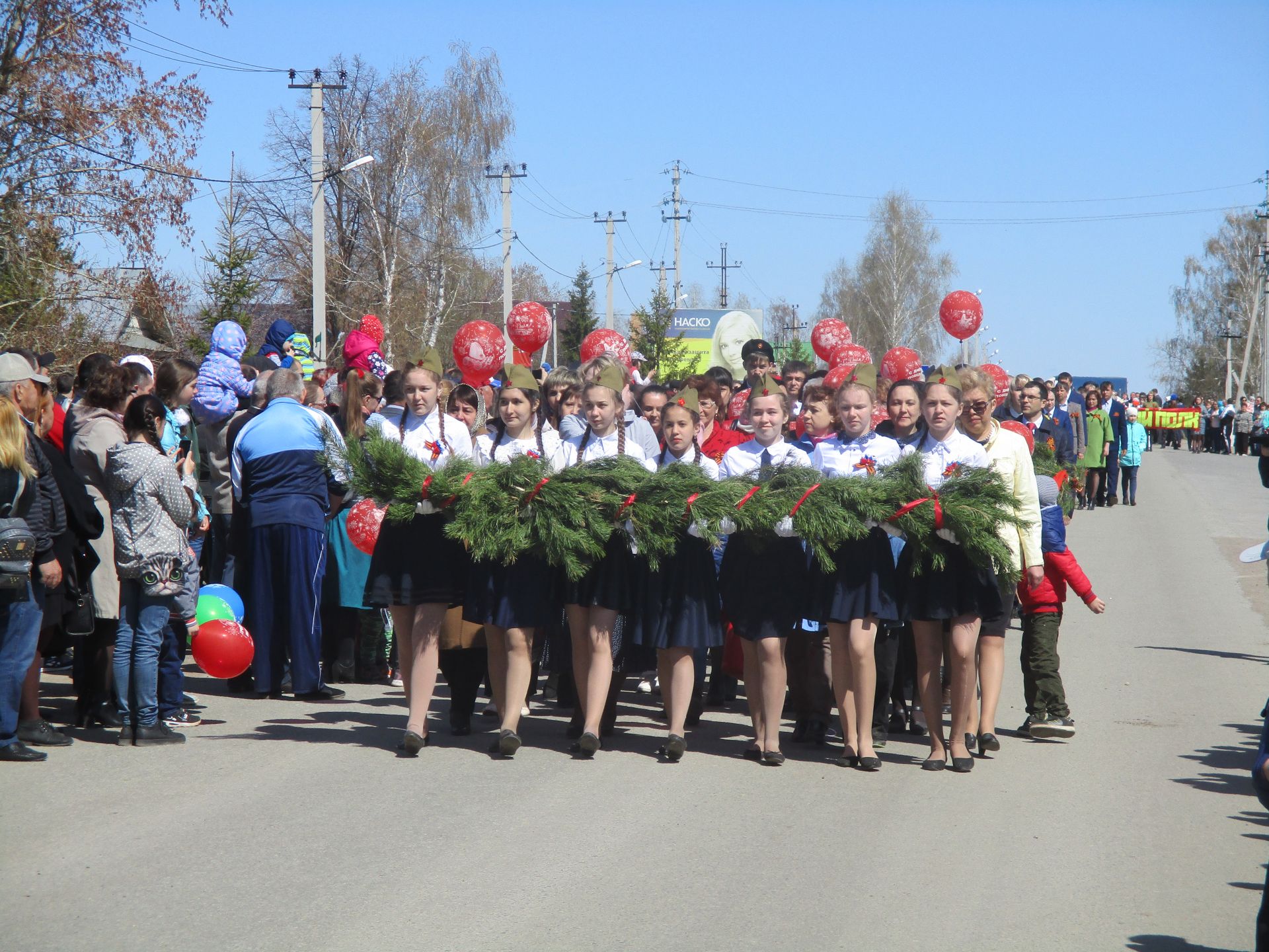 В Рыбной - Слободе  прошел праздник 9 мая