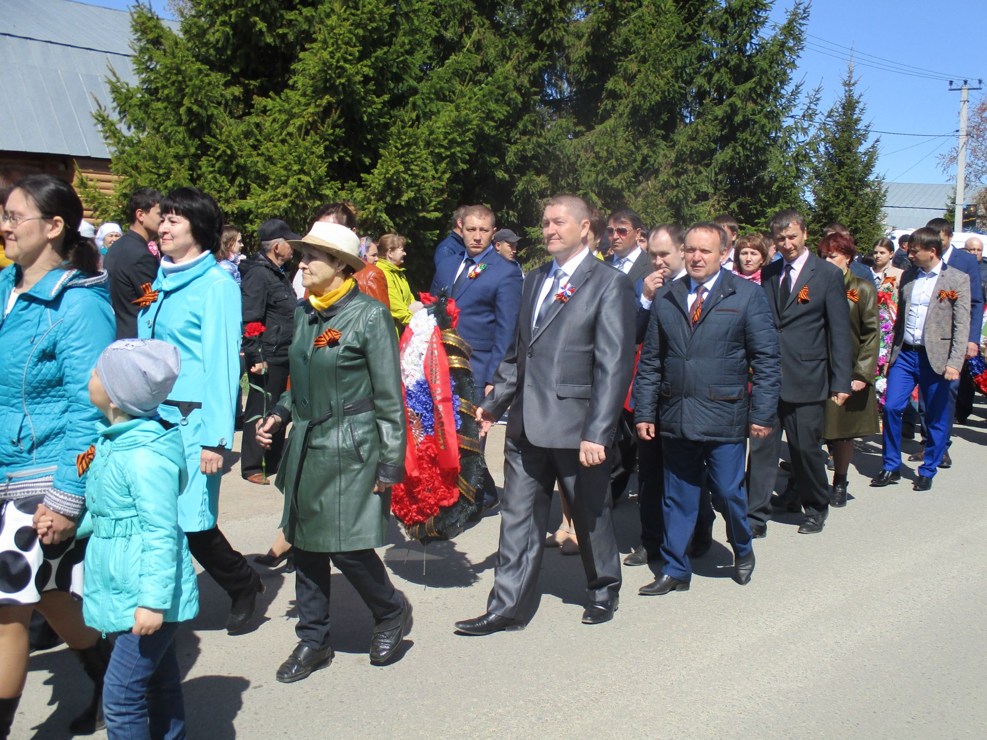 В Рыбной - Слободе  прошел праздник 9 мая