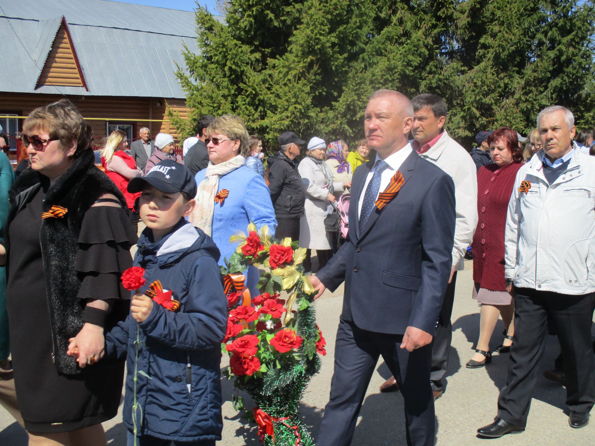 В Рыбной - Слободе  прошел праздник 9 мая