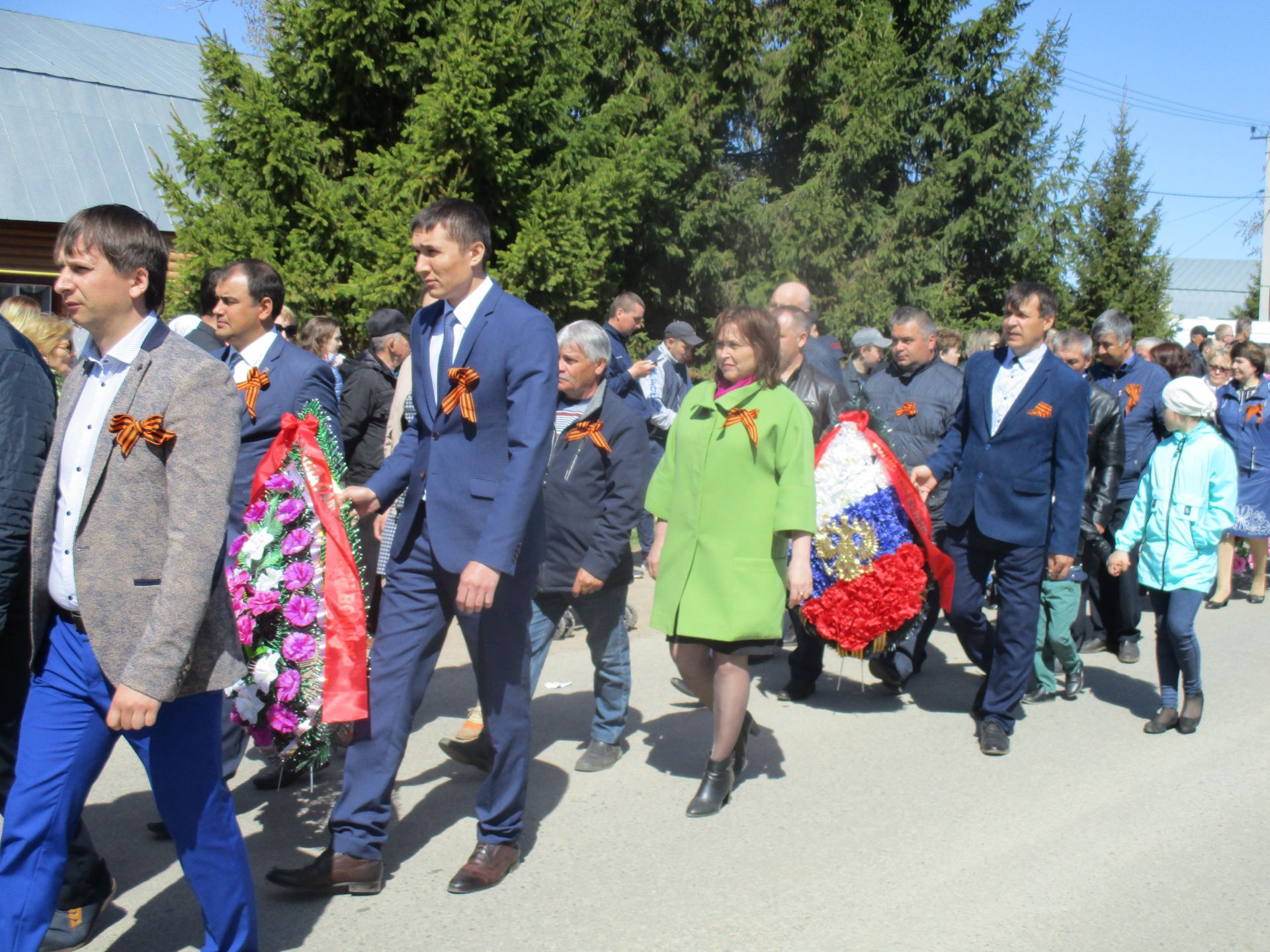 В Рыбной - Слободе  прошел праздник 9 мая