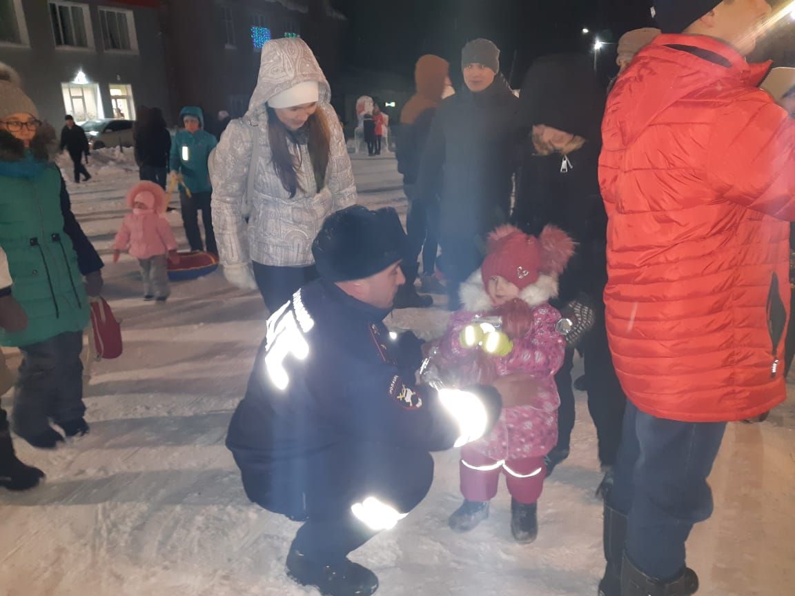 В Рыбной Слободе продолжается акция «Стань заметнее!»