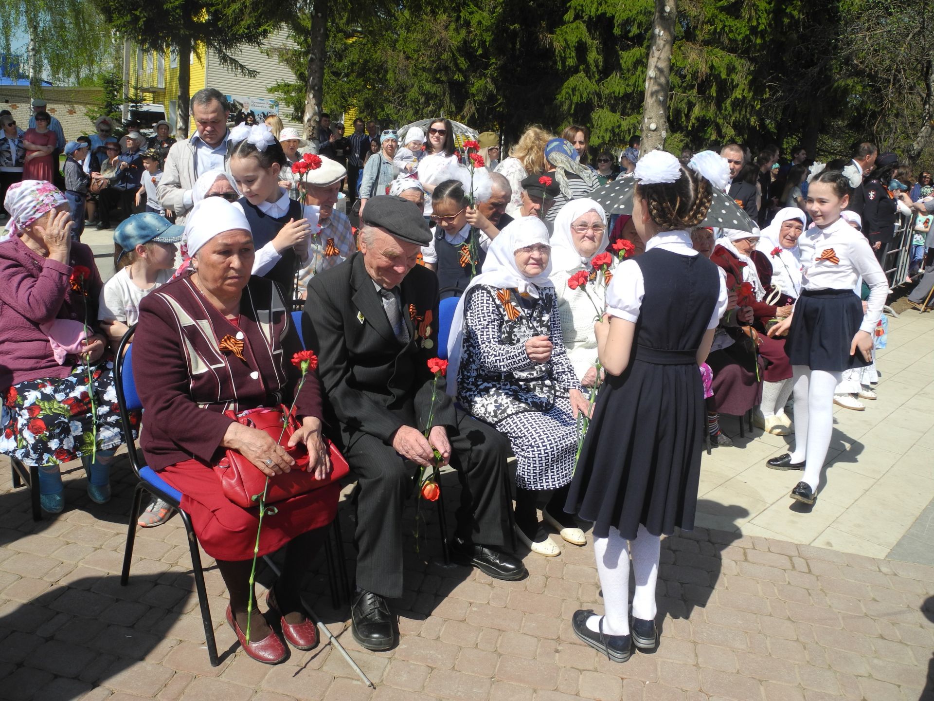 Фоторепортаж с праздника  в честь Дня Великой Победы в Рыбной Слободе