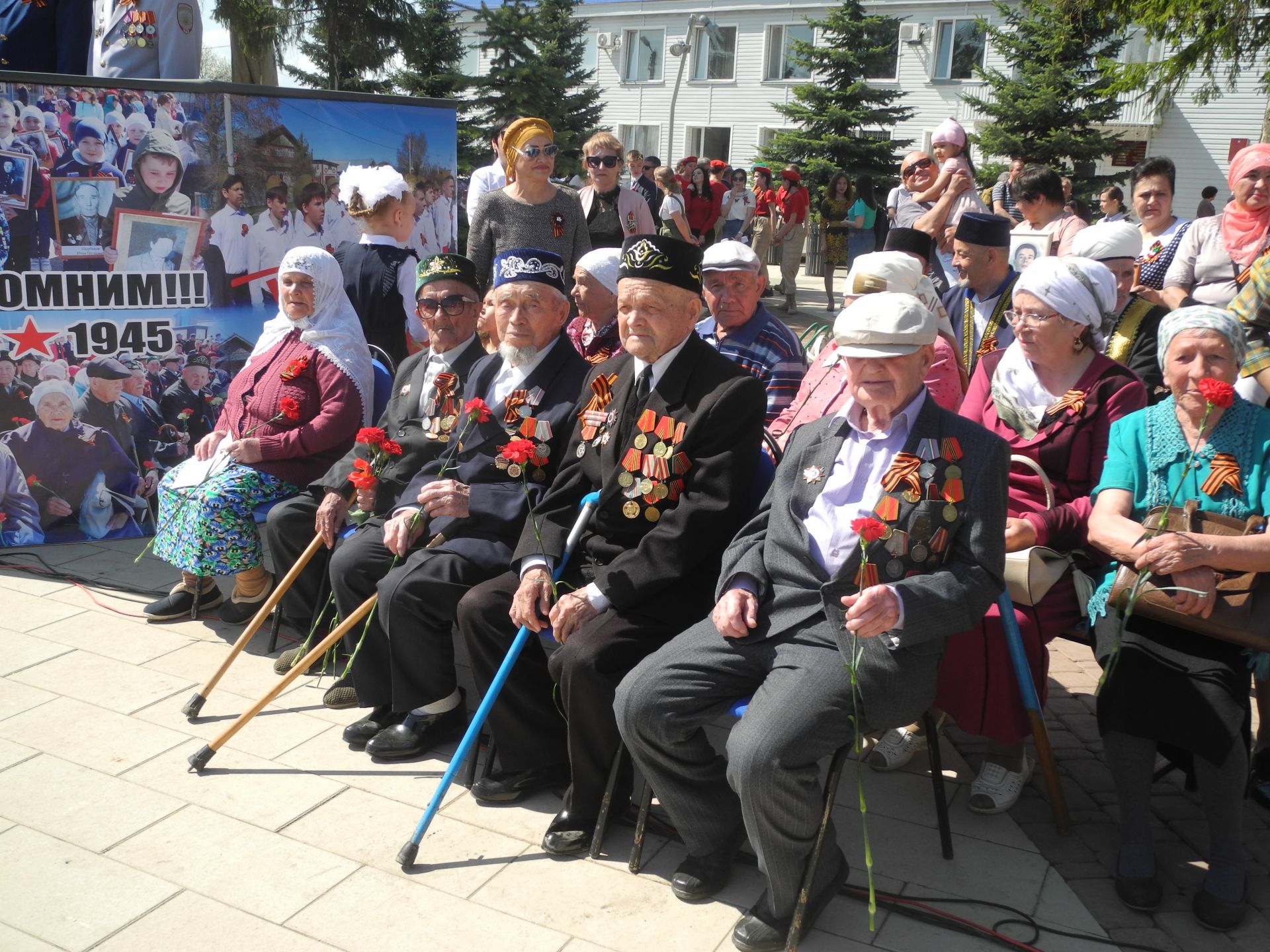 Фоторепортаж с праздника  в честь Дня Великой Победы в Рыбной Слободе