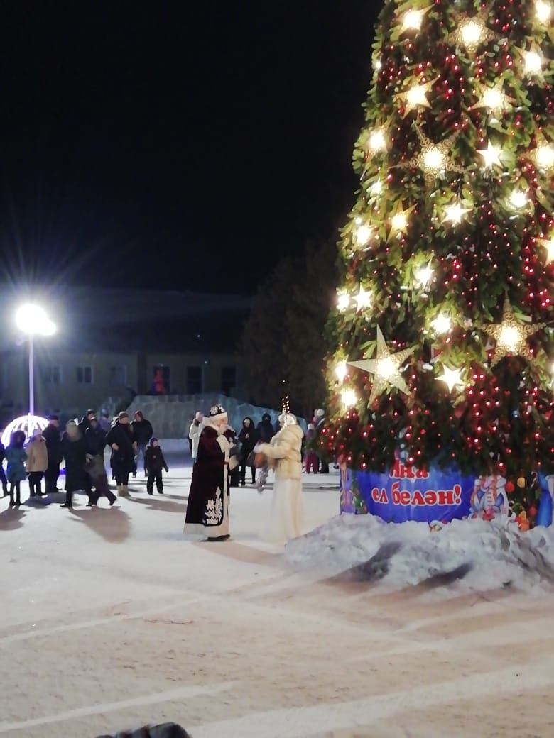 Праздник Елки на центральной площади в самом разгаре