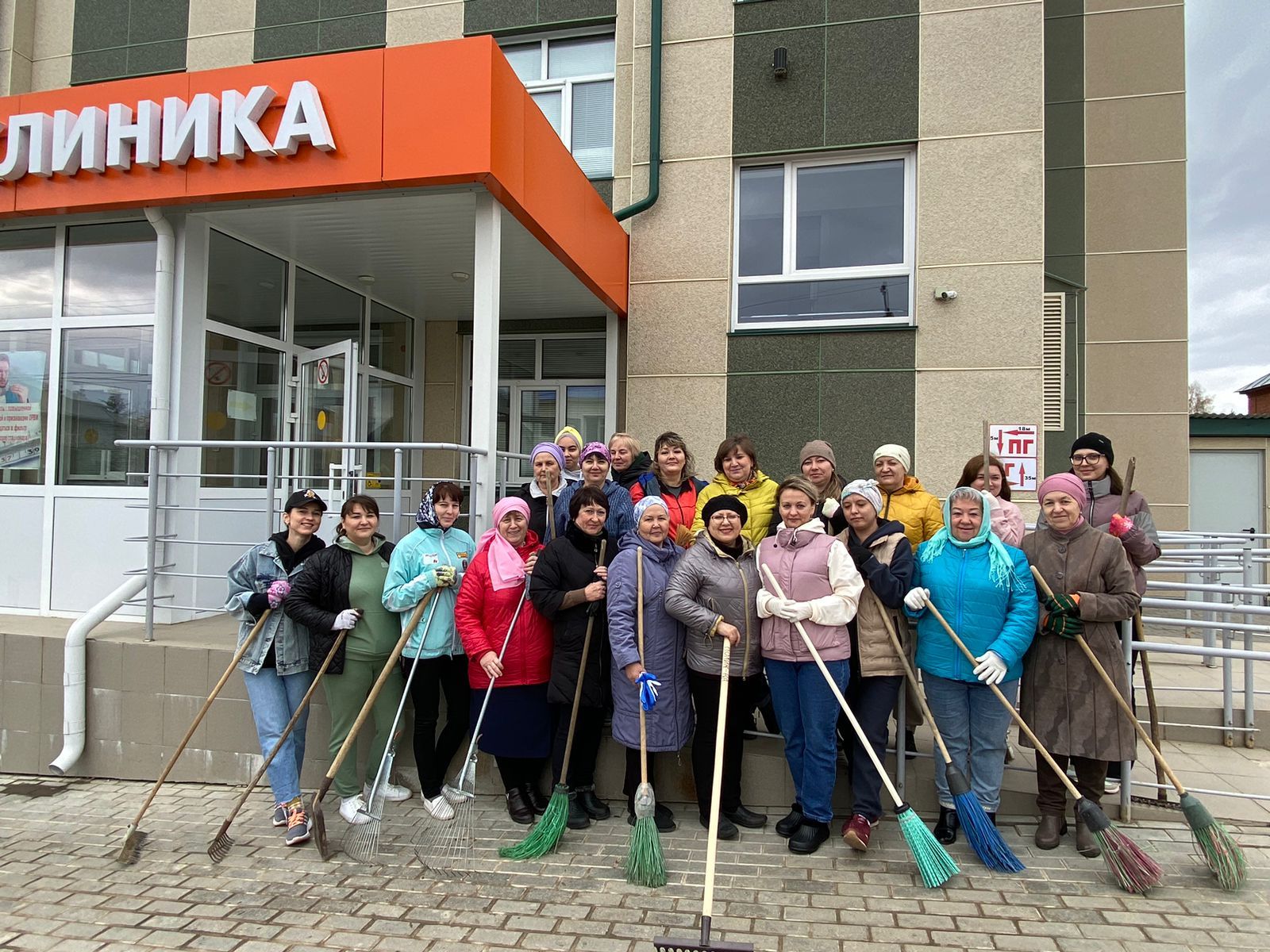 В Рыбно-Слободском районе прошли санитарные субботники