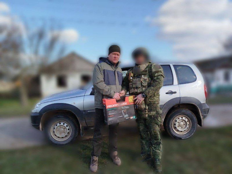 Глава Рыбно-Слободского района Радик Ислямов вновь посетил зону СВО с гуманитарной миссией